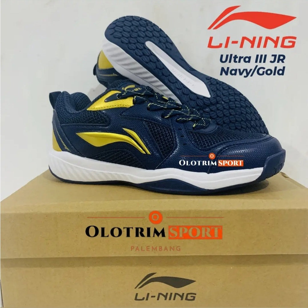 Sepatu Badminton ANAK Lining Li-Ning Junior ULTRA III JR Original