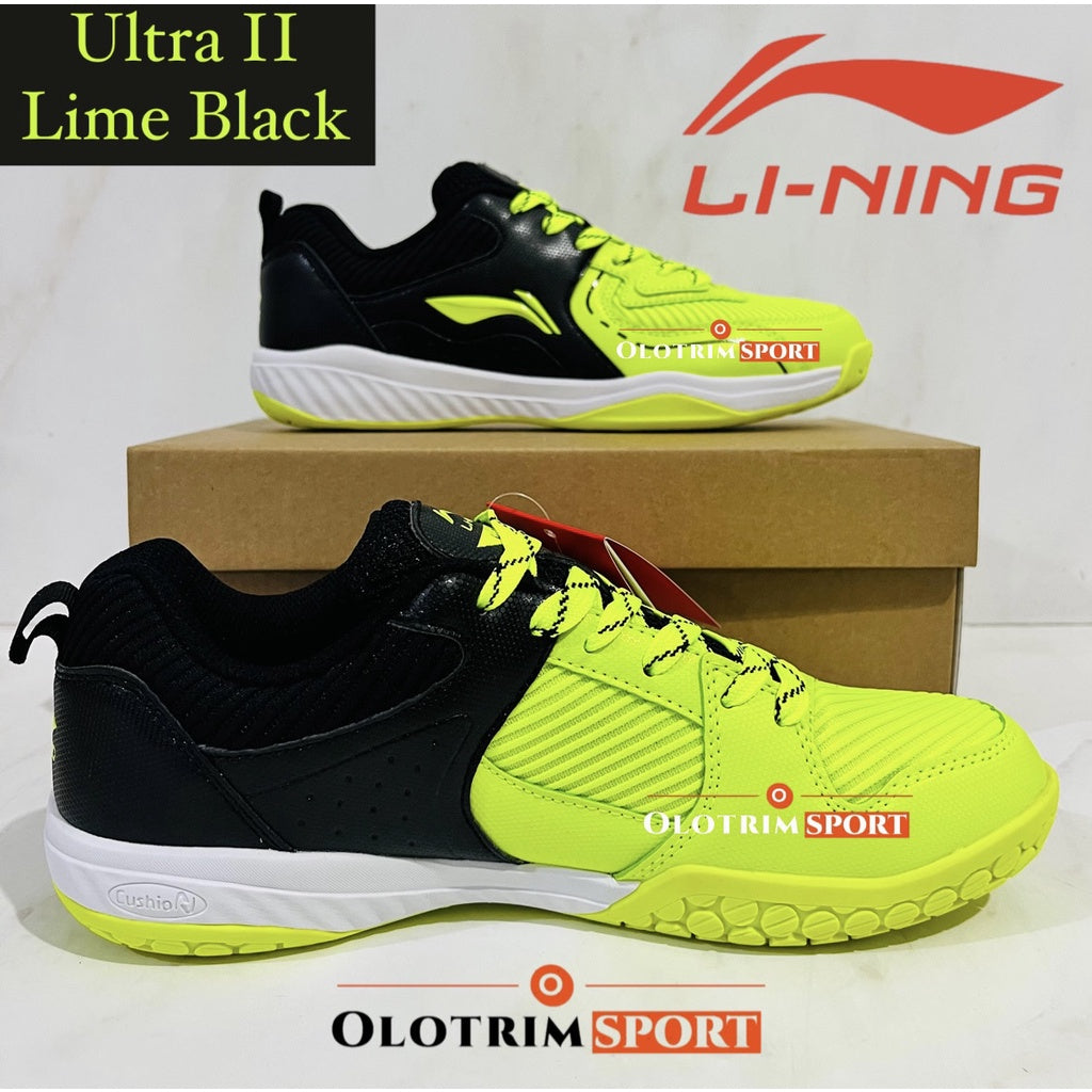 Sepatu Badminton LINING ULTRA II 2 Bulu Tangkis Li Ning Li-Ning Original