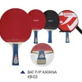 Bat Ping Pong Katana KB-03 KB 03 + Cover Tenis Meja PingPong Original