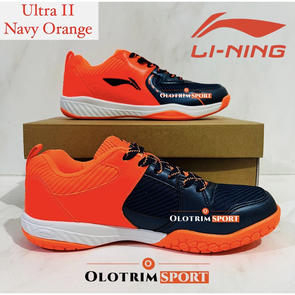 Sepatu Badminton LINING ULTRA II 2 Bulu Tangkis Li Ning Li-Ning Original