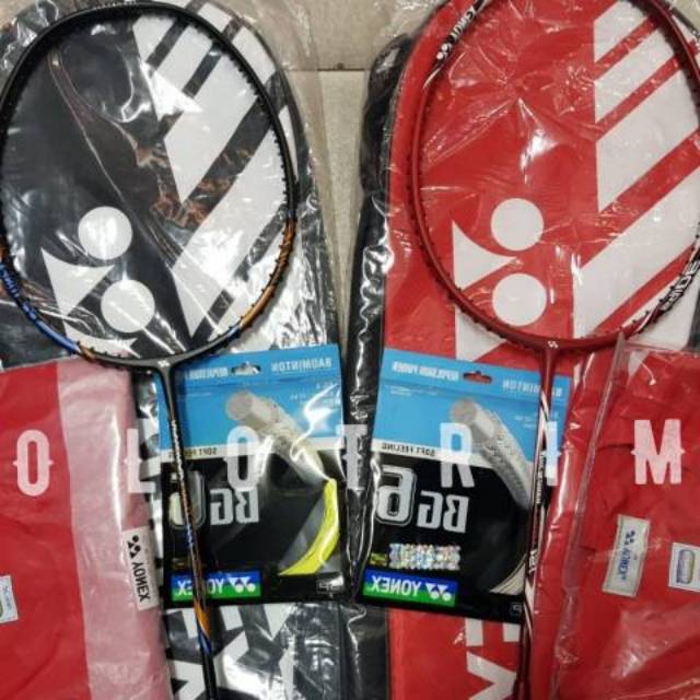 Promo! Raket Badminton Yonex Arc Saber Light 15i Nanoray Light 18i Bonus Tas Senar Grip Original