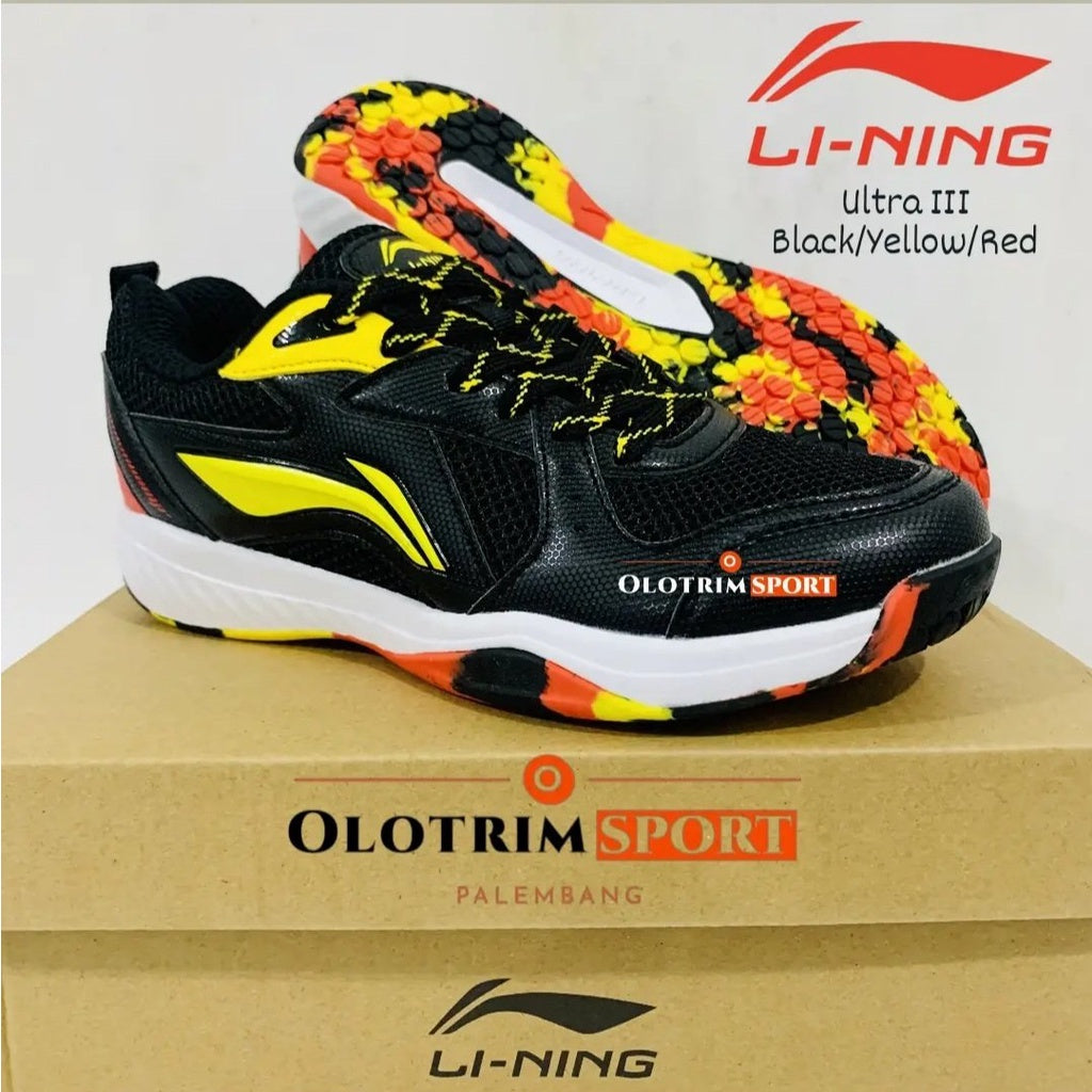 Sepatu Badminton ANAK Lining Li-Ning Junior ULTRA III JR Original