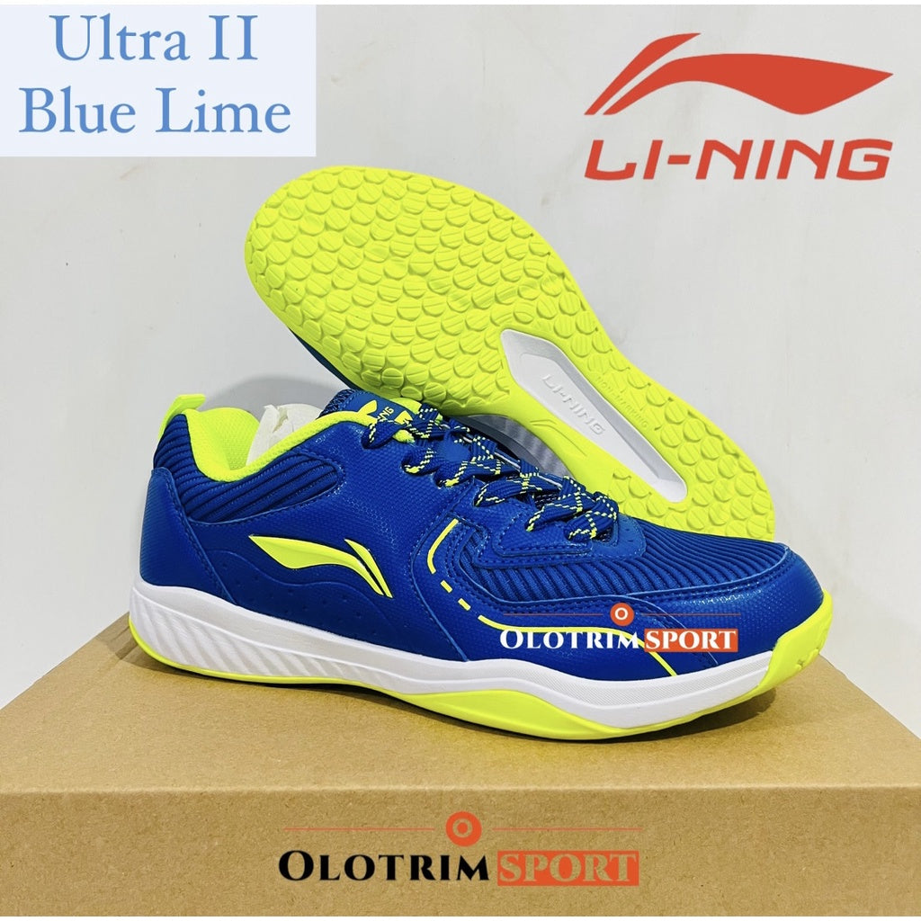 Sepatu Badminton LINING ULTRA II 2 Bulu Tangkis Li Ning Li-Ning Original