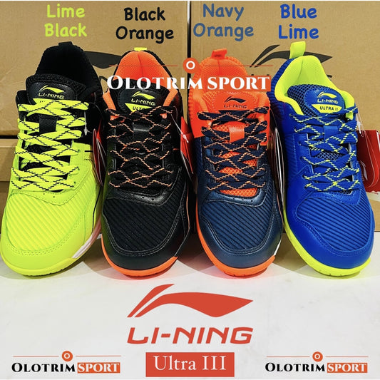 Sepatu Badminton LINING ULTRA II 2 Bulu Tangkis Li Ning Li-Ning Original