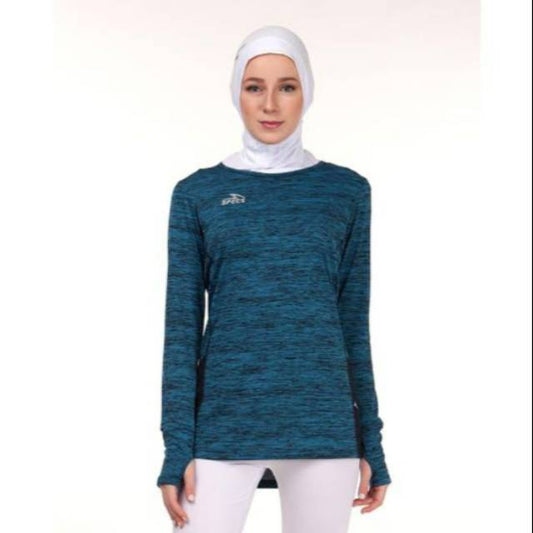Baju Olahraga Wanita Muslim Specs Allegia LS Original