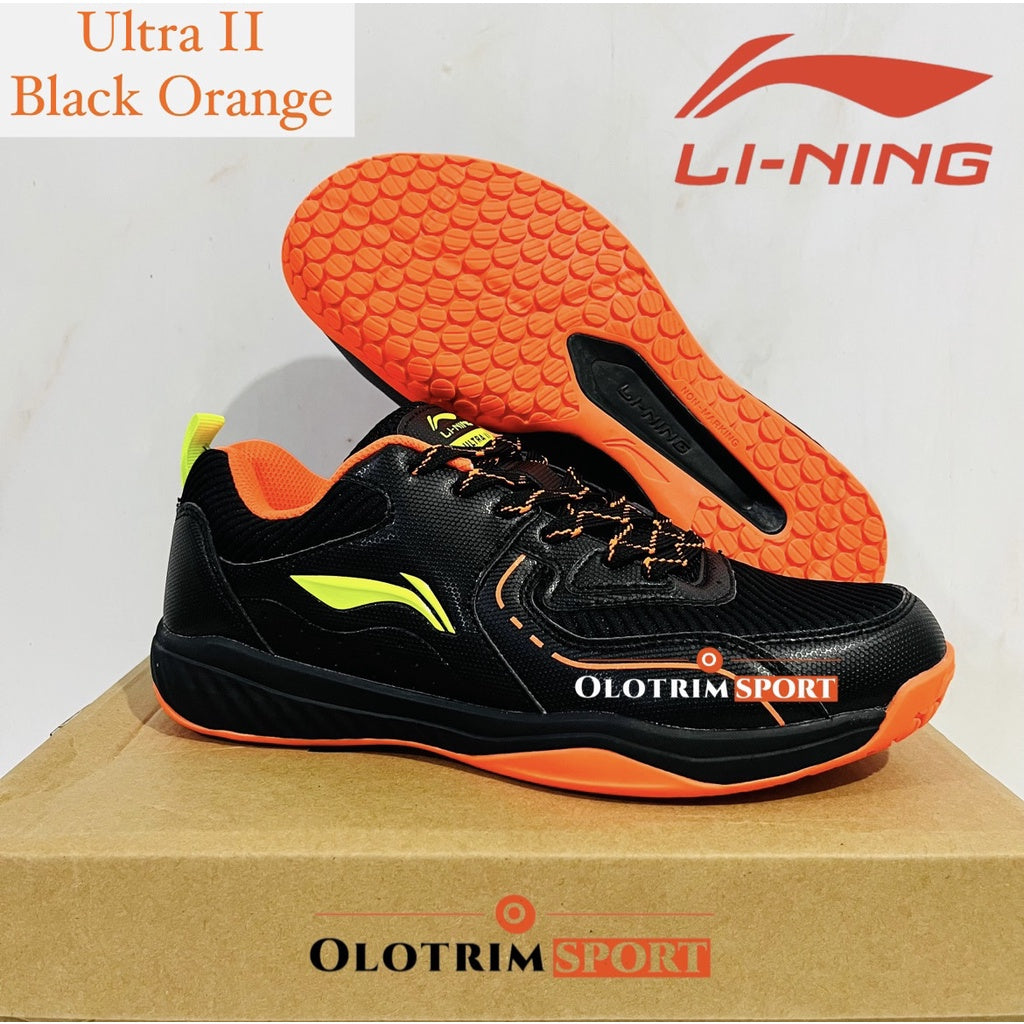 Sepatu Badminton LINING ULTRA II 2 Bulu Tangkis Li Ning Li-Ning Original