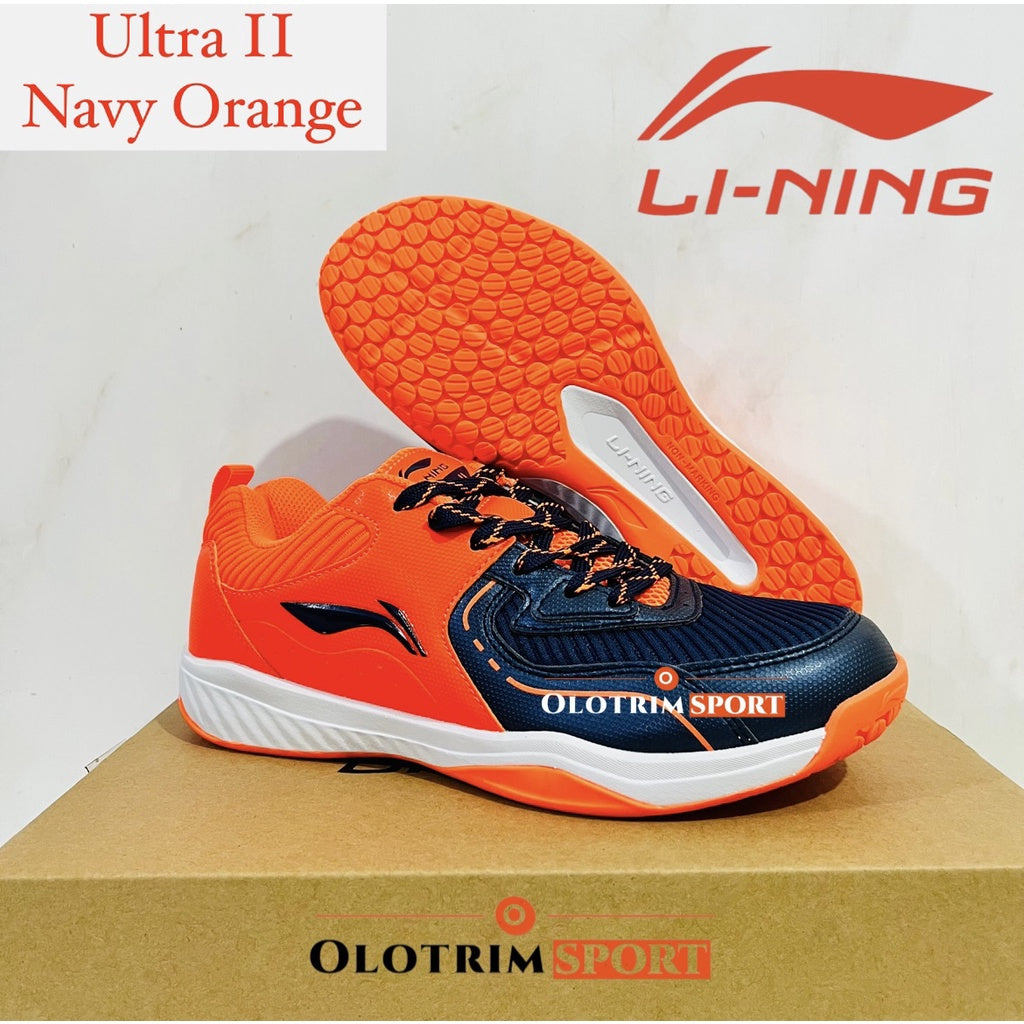 Sepatu Badminton LINING ULTRA II 2 Bulu Tangkis Li Ning Li-Ning Original