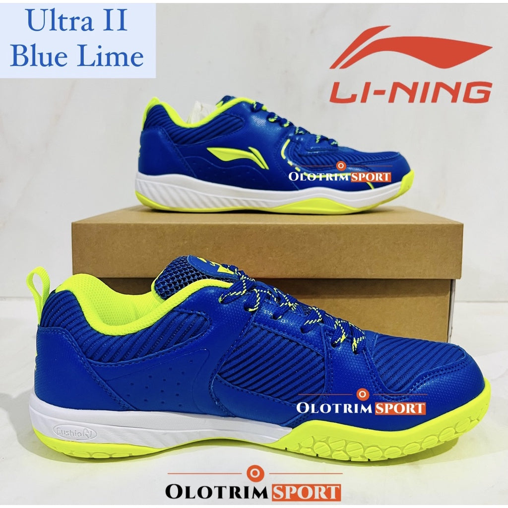 Sepatu Badminton LINING ULTRA II 2 Bulu Tangkis Li Ning Li-Ning Original