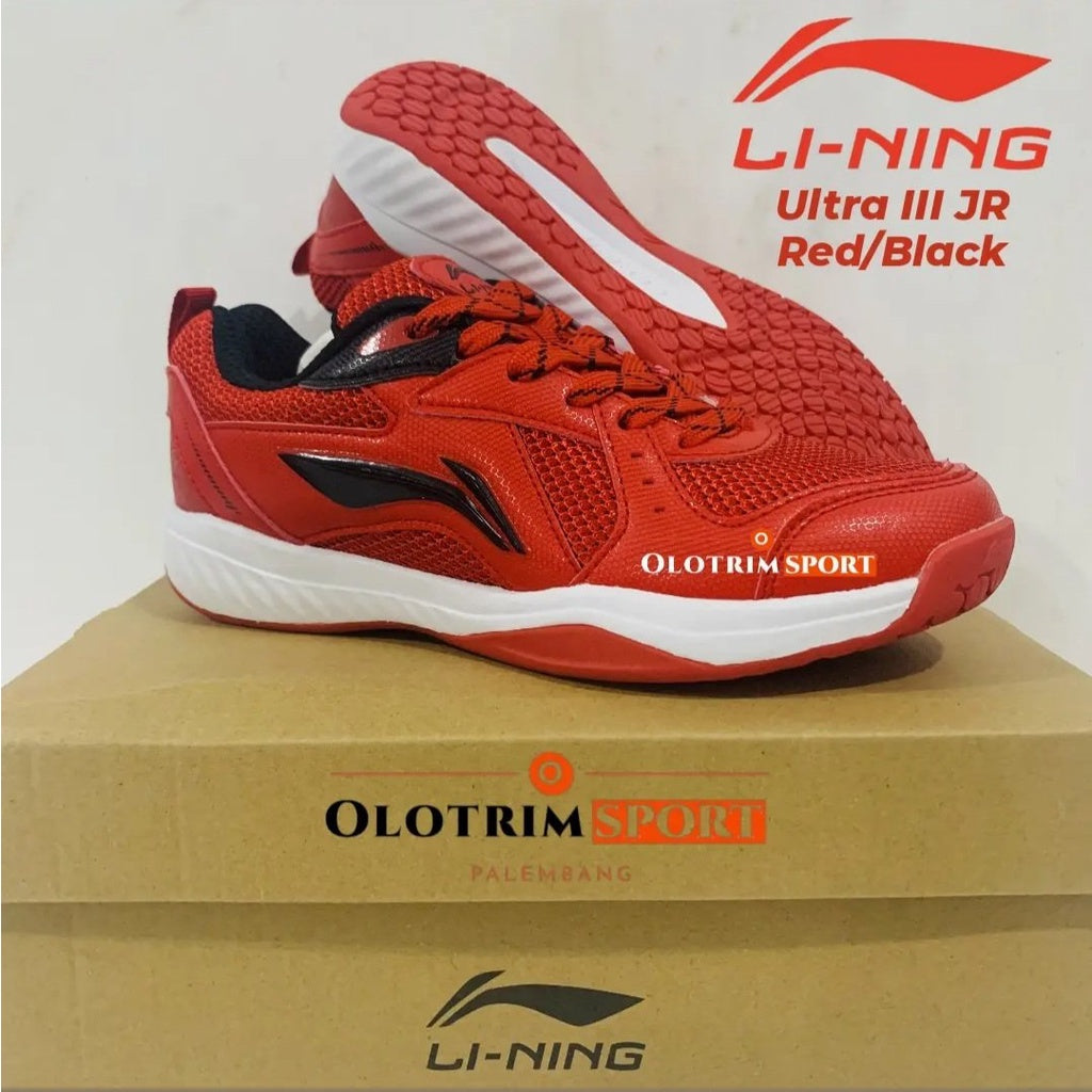 Sepatu Badminton ANAK Lining Li-Ning Junior ULTRA III JR Original