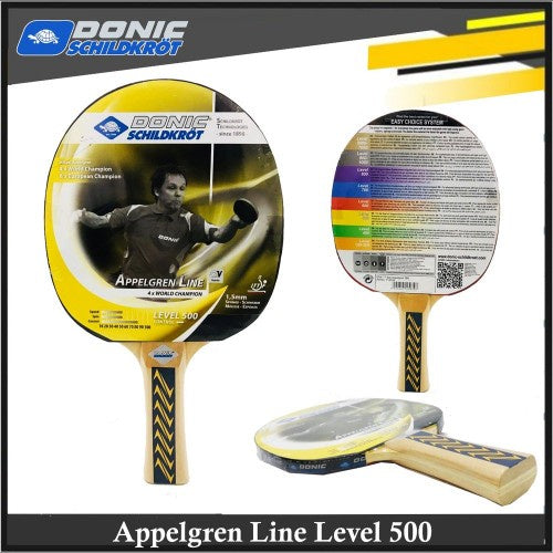 Bat Pingpong DONIC APPELGREN Line 500 Tenis Meja Original