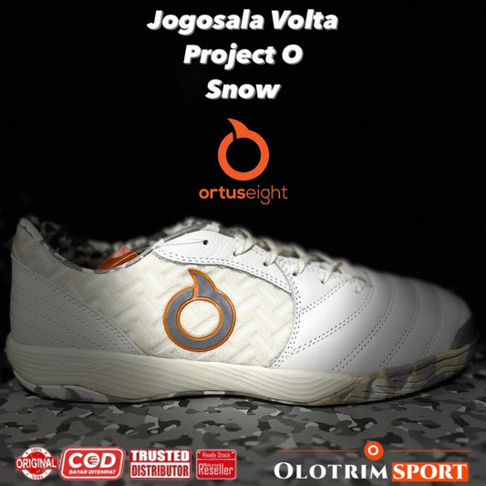 [Limited Ediiton] Sepatu Futsal Ortus Jogosala Volta Project O Snow Original