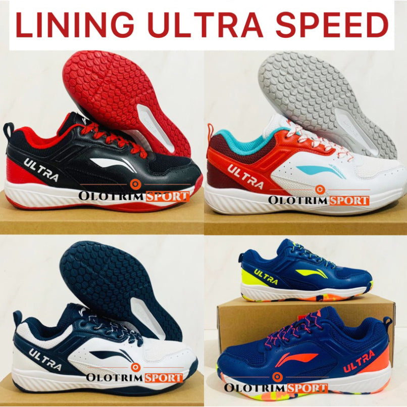 Sepatu Badminton Anak LINING ULTRA SPEED JUNIOR JR Original