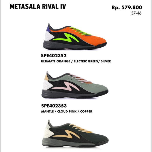 Sepatu Futsal Specs Metasala RIVAL IV Original