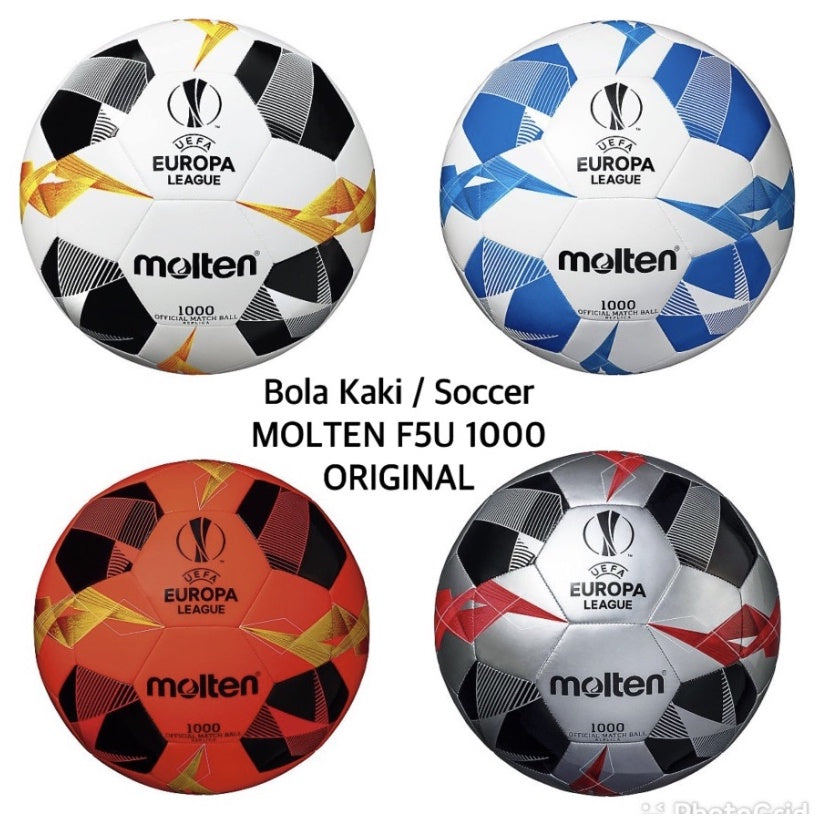 Bola Kaki Molten F5U F5C 1000 Europa League Original