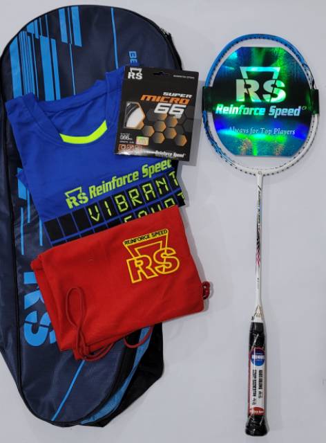 [Free Pasang Senar] Raket Badminton RS Micron Saber 17 Force NG-III Original