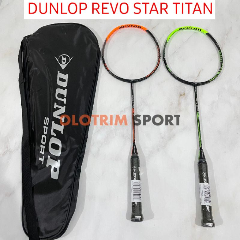 Raket Badminton DUNLOP REVO STAR TITAN 81 85 36LBS Original