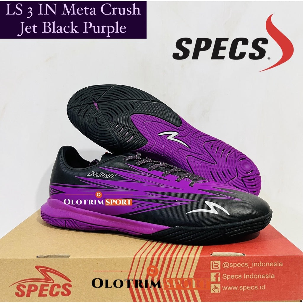 Sepatu Futsal Specs Lightspeed 3In 3 In Meta Crush Pack 2022 Edition Original