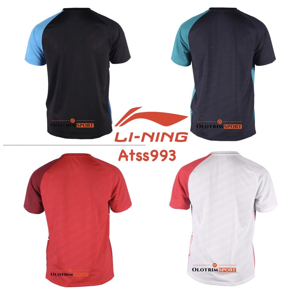 Kaos Jersey Badminton Olahraga Lining Li-Ning Li Ning ATSS993 ATSS 993 Original