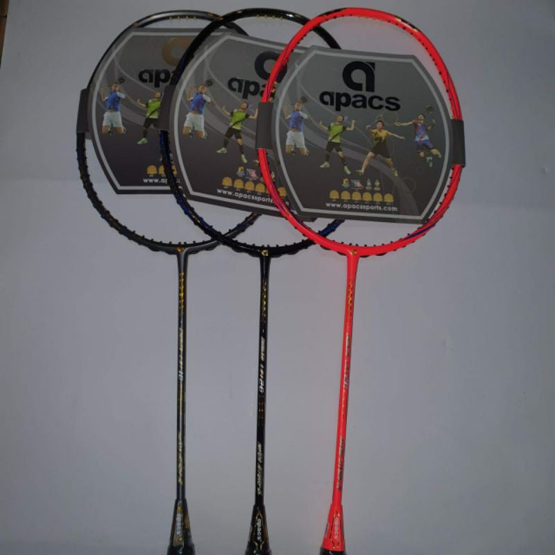 Raket Badminton Apacs 38lbs Ziggler LHI 18 20 Original