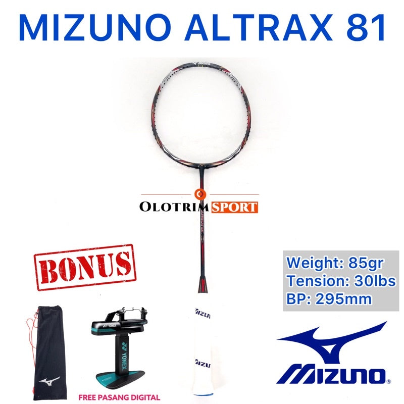 Raket Badminton MIZUNO ALTRAX 81  Original