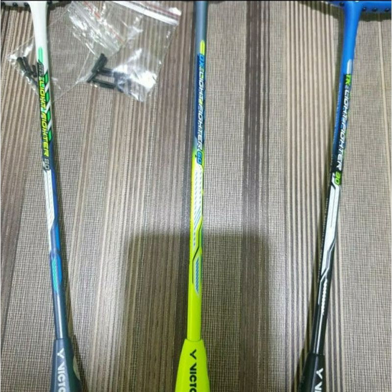 Raket Badminton Victor Light Fighter TK30 DX60 ARS80 Original