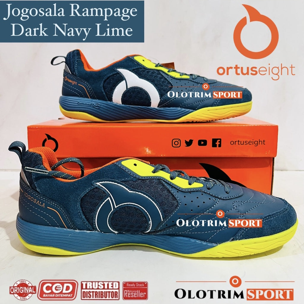 [BOLEH TUKAR UKURAN] Sepatu Futsal OrtusEight Jogosala Rampage Ortus Eight Original