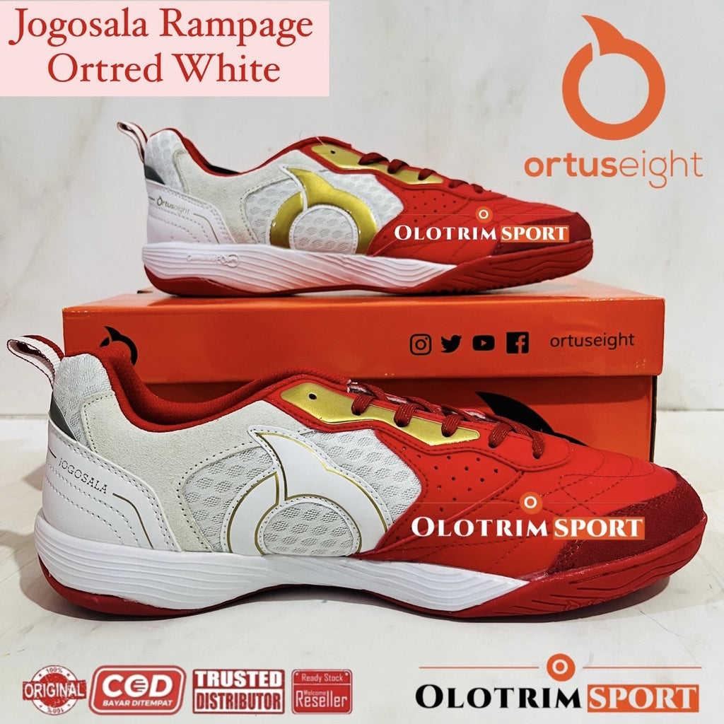 [BOLEH TUKAR UKURAN] Sepatu Futsal OrtusEight Jogosala Rampage Ortus Eight Original