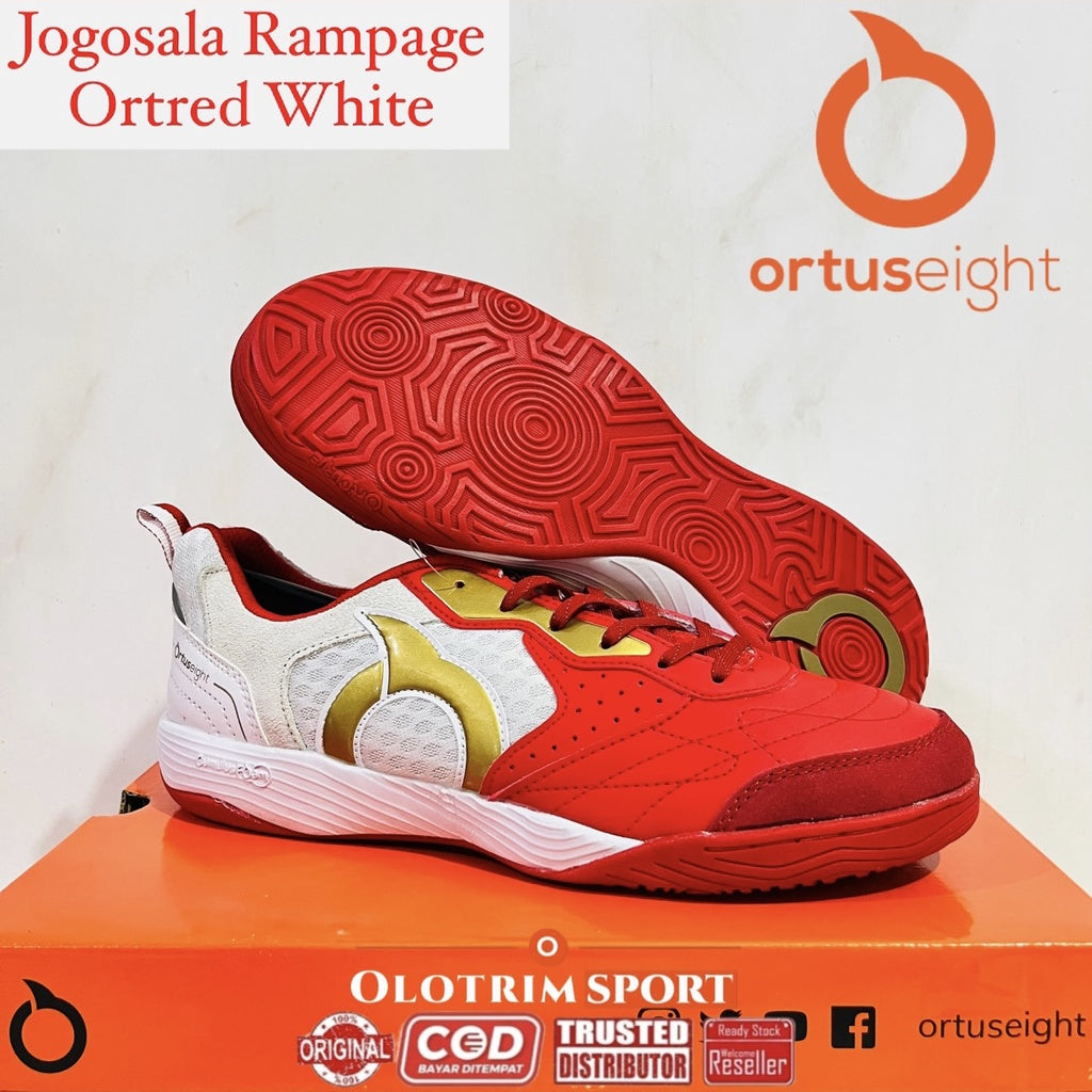 [BOLEH TUKAR UKURAN] Sepatu Futsal OrtusEight Jogosala Rampage Ortus Eight Original